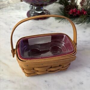 Longaberger salt shaker Woven Basket
